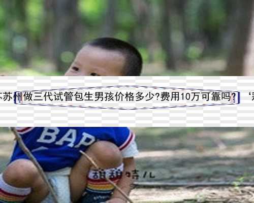 苏州供卵代孕的孩子 1江苏苏州做三代试管包生男孩价格多少?费用10万可靠吗
